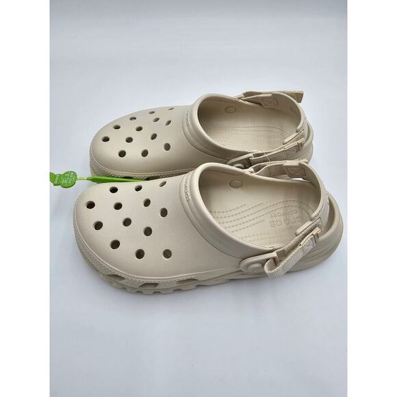 Crocs Unisex M/8 W/10 Duet Max II 2 Clog Stucco Beige Casual Sandal - Picture 7 of 7